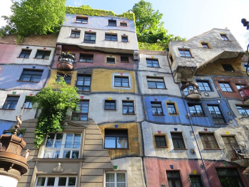 Hundertwasser Häuser - Unverwechselbar und legendär