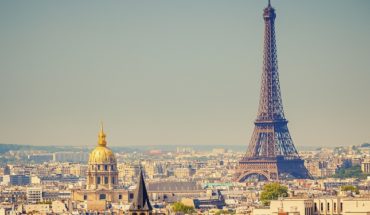 Blick auf Frankreichs Hauptstadt