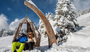 Skispaß in der Frühlingssonne