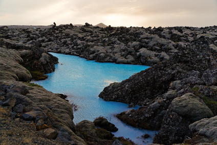 Blaue Lagune auf Island